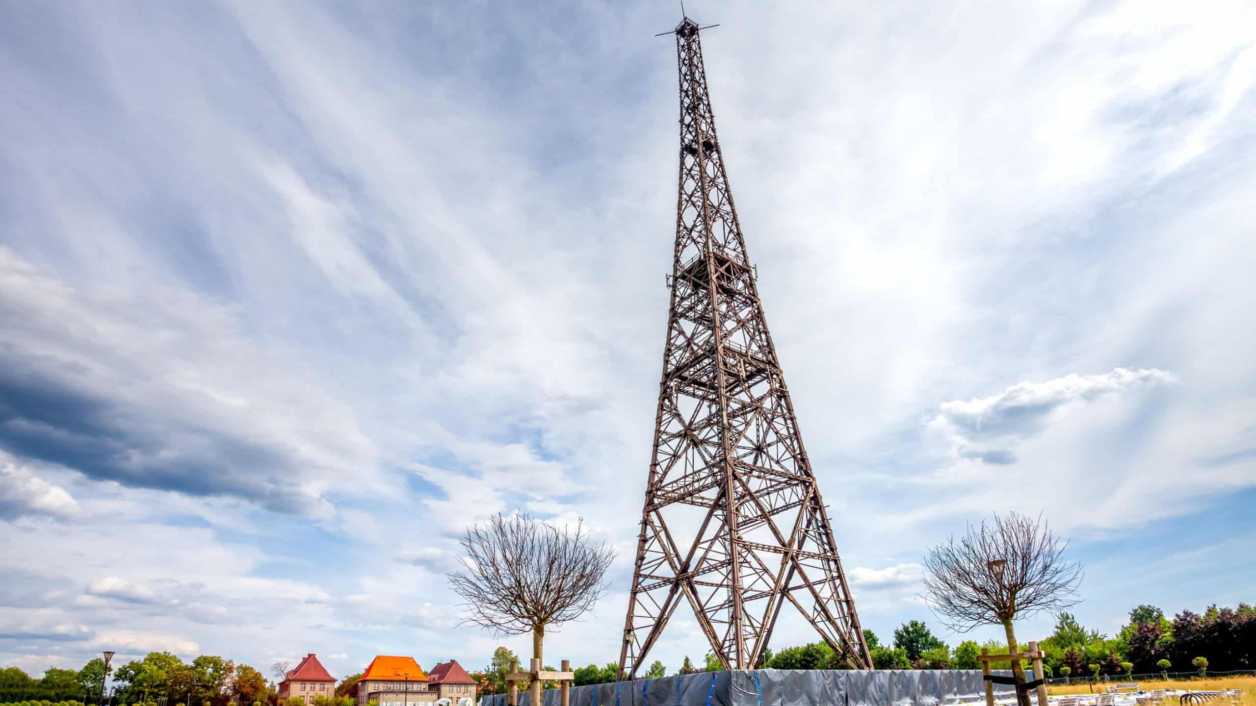 Transmitter Gliwice, Petersdorf, Wooden Tower, Poland 